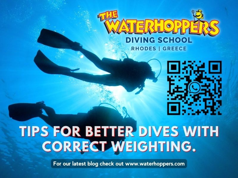 Tips for better dives with correct weighting.